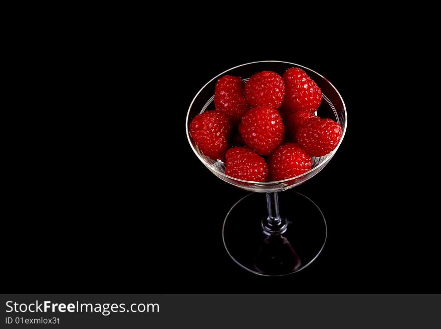 Fresh Raspeberries Ready To Be Eaten. Fresh Raspeberries Ready To Be Eaten