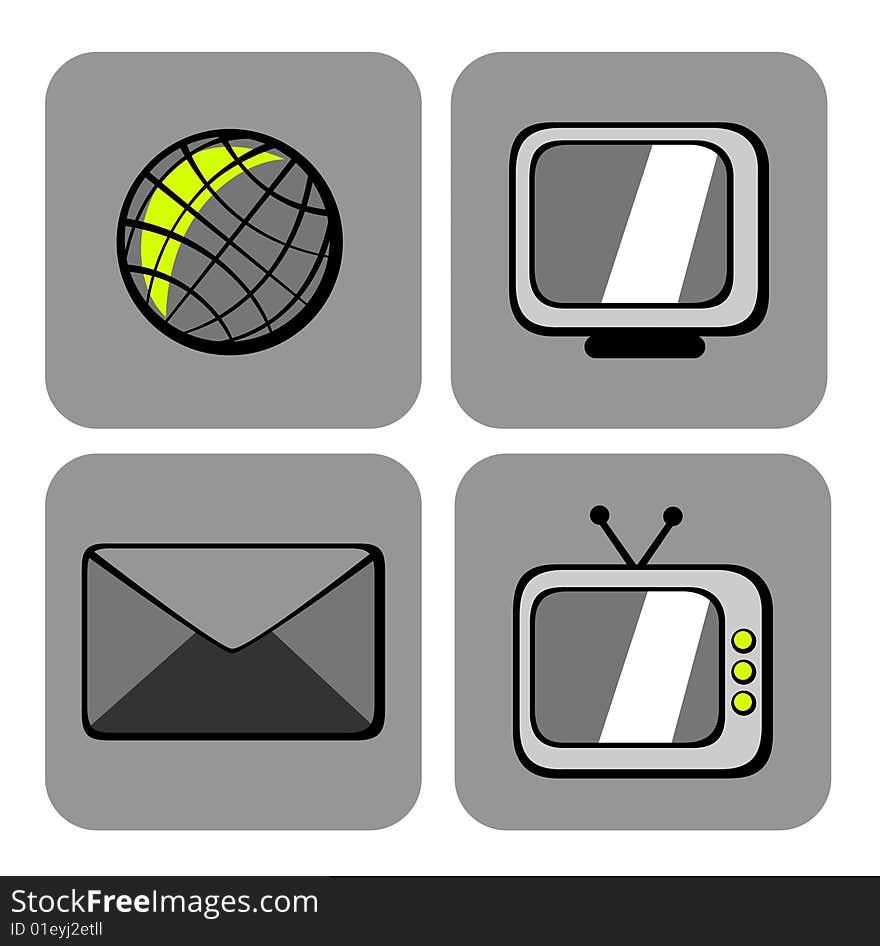 Website And Internet Icons