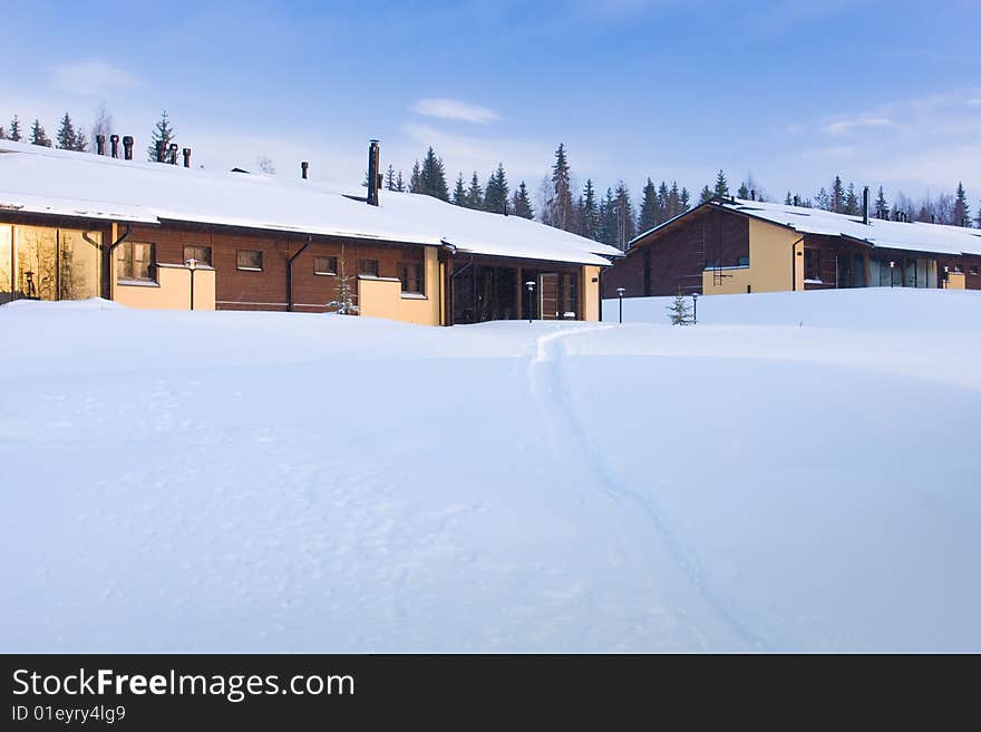 Cottages In Winter