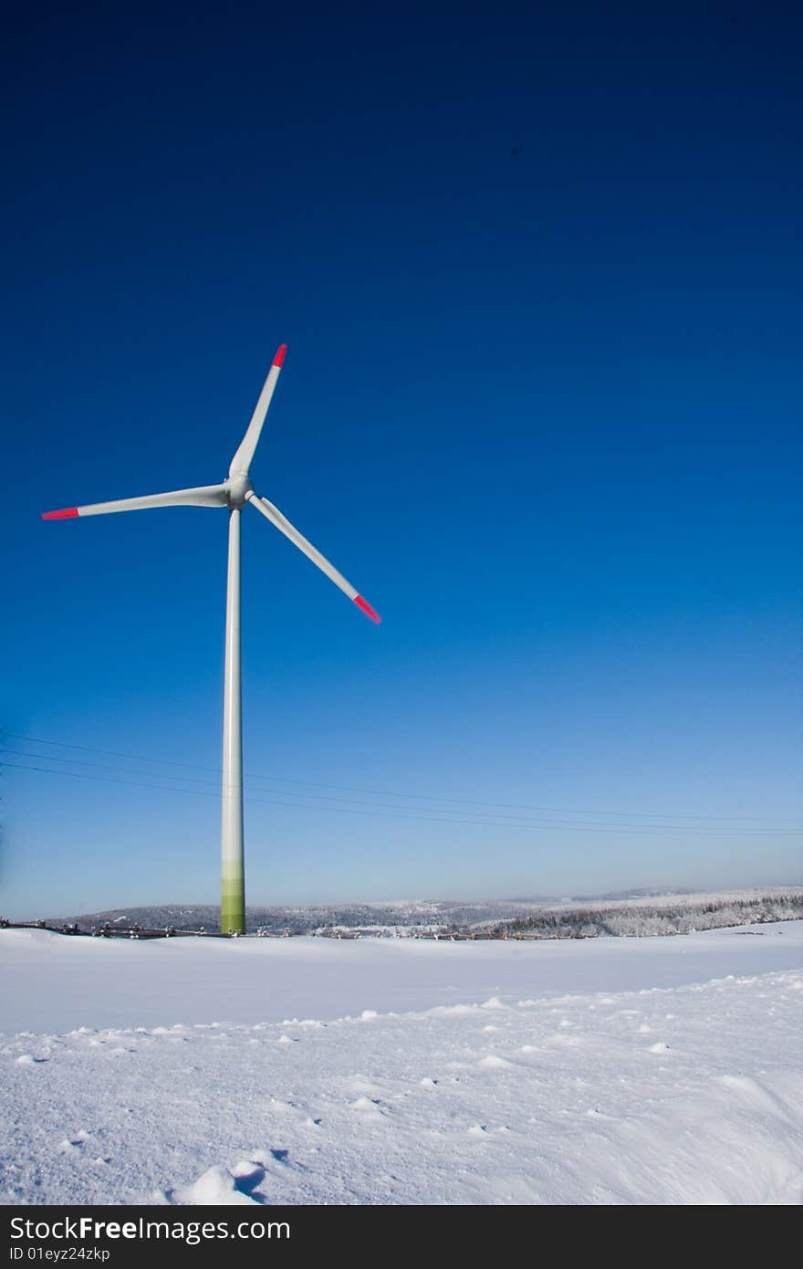 Blue Windmill