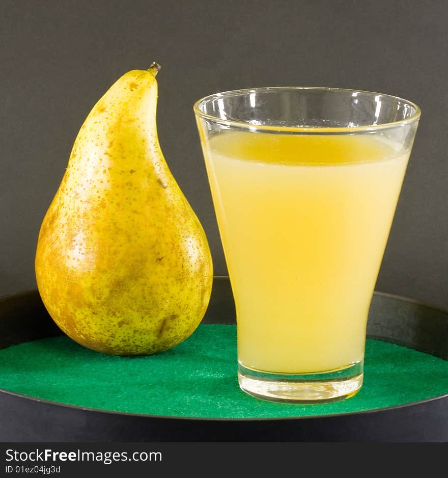 Pear And Pear Juice