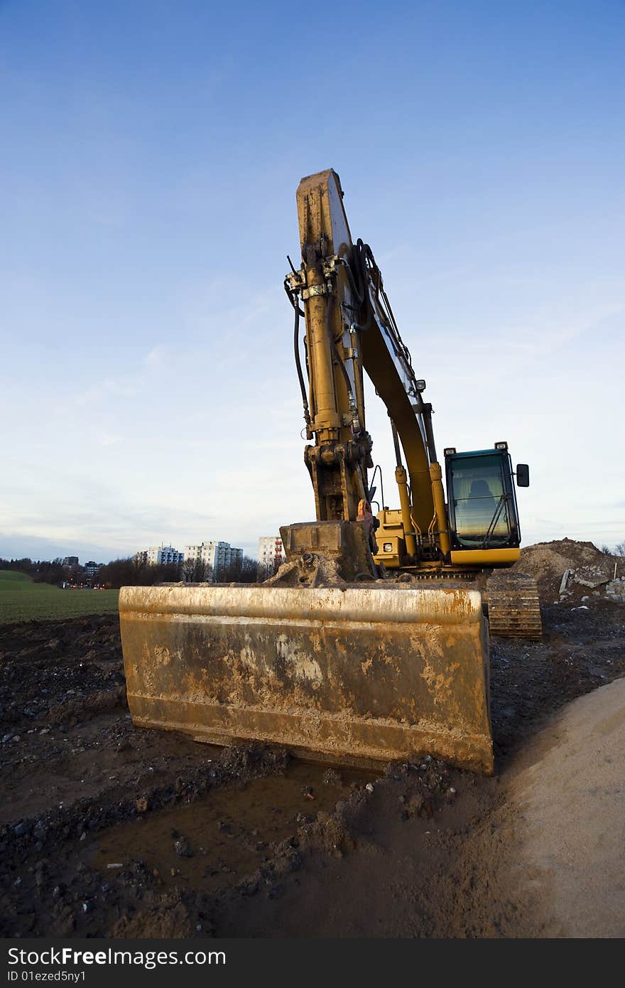 Bulldozer At Rest