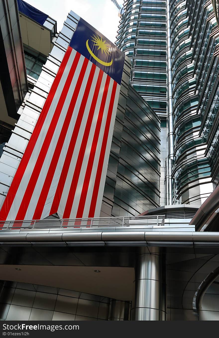 Petronas Towers in Kuala Lumpur, Malaysia