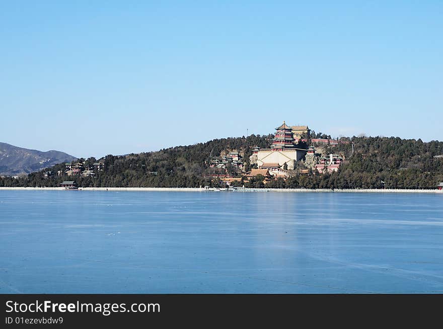 The Summer Palace in winter