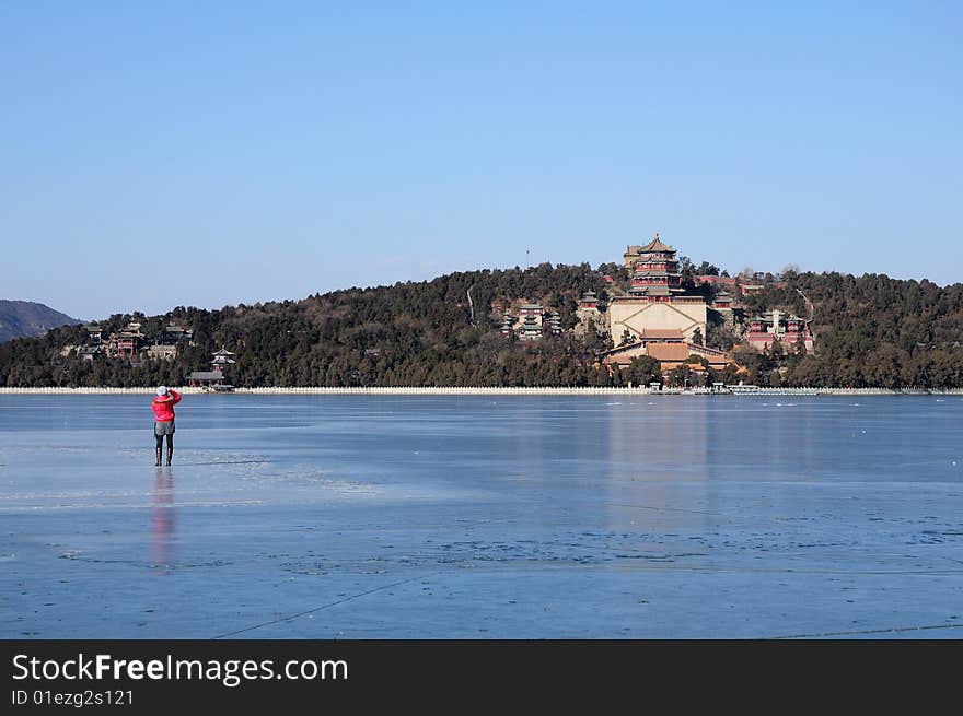 The Summer Palace in winter