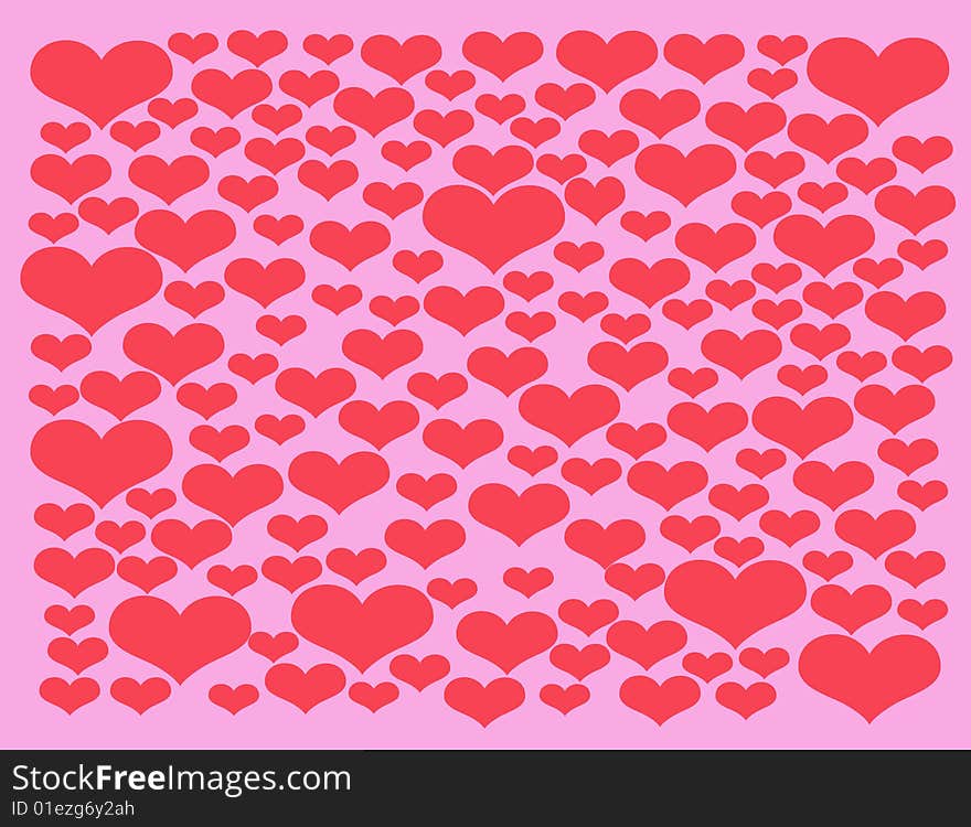 Heart illustration   background for Valentin`s day etc. Heart illustration   background for Valentin`s day etc.