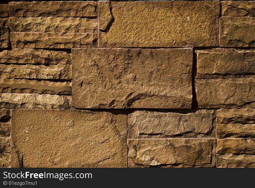 Photograph of a brick wall