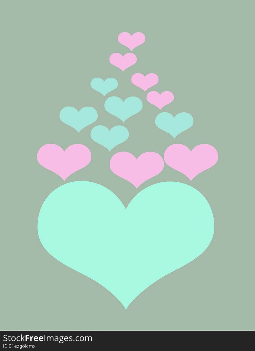 Heart illustration   background for Valentin`s day etc. Heart illustration   background for Valentin`s day etc.