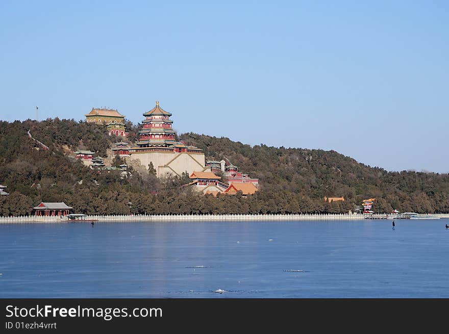 The Summer Palace in winter