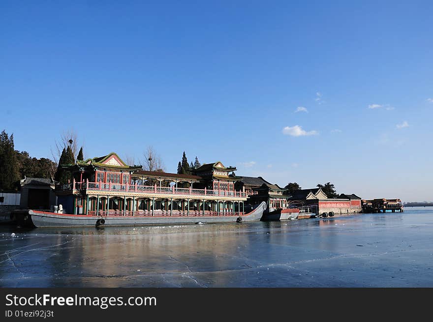 The Summer Palace in winter