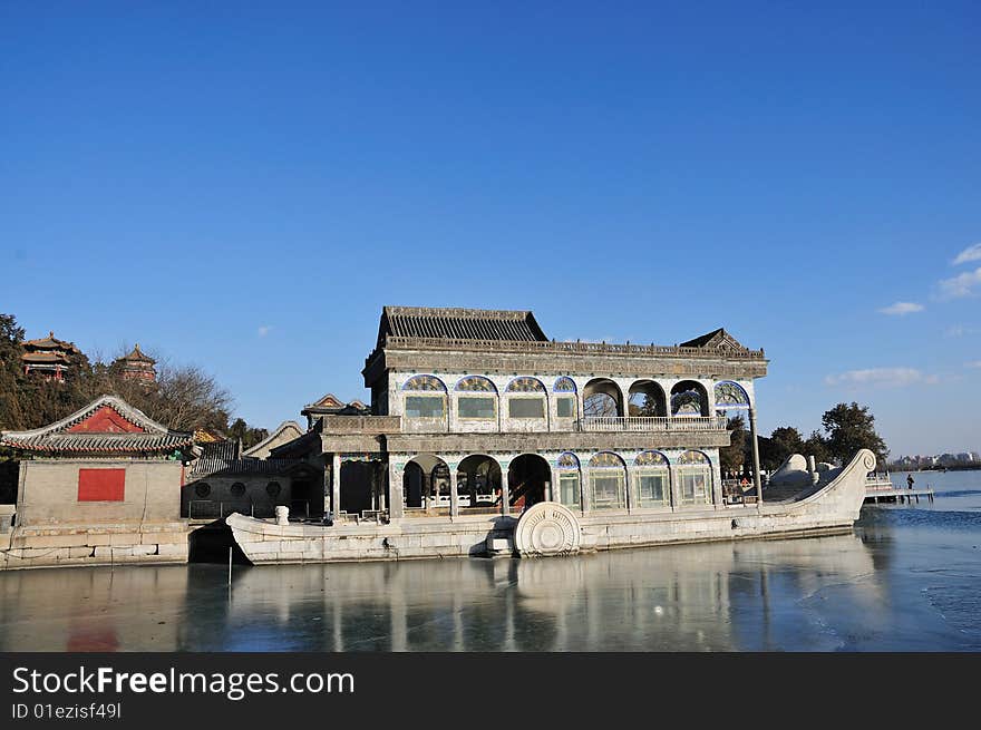 The Summer Palace in winter