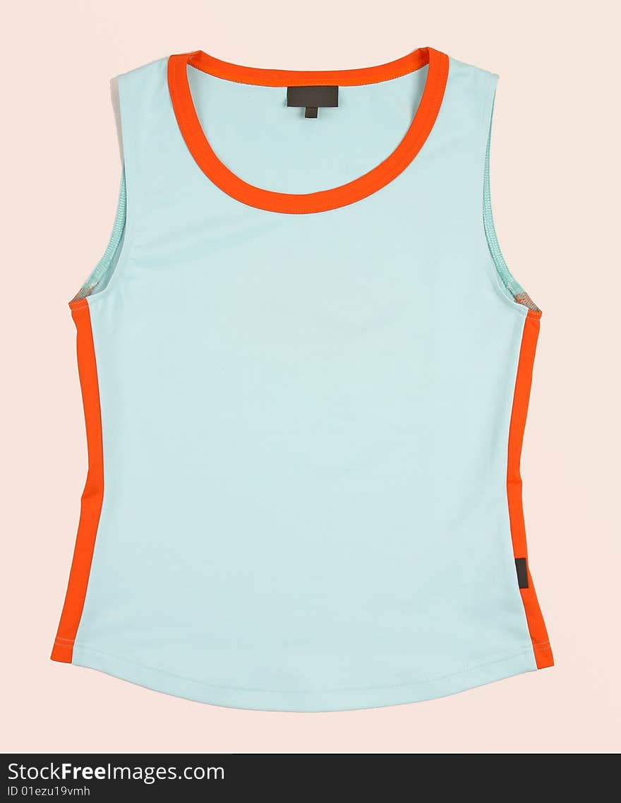 Woman fashion isolatet srort vest