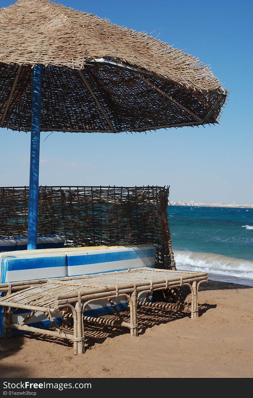 Umbrella on the beach