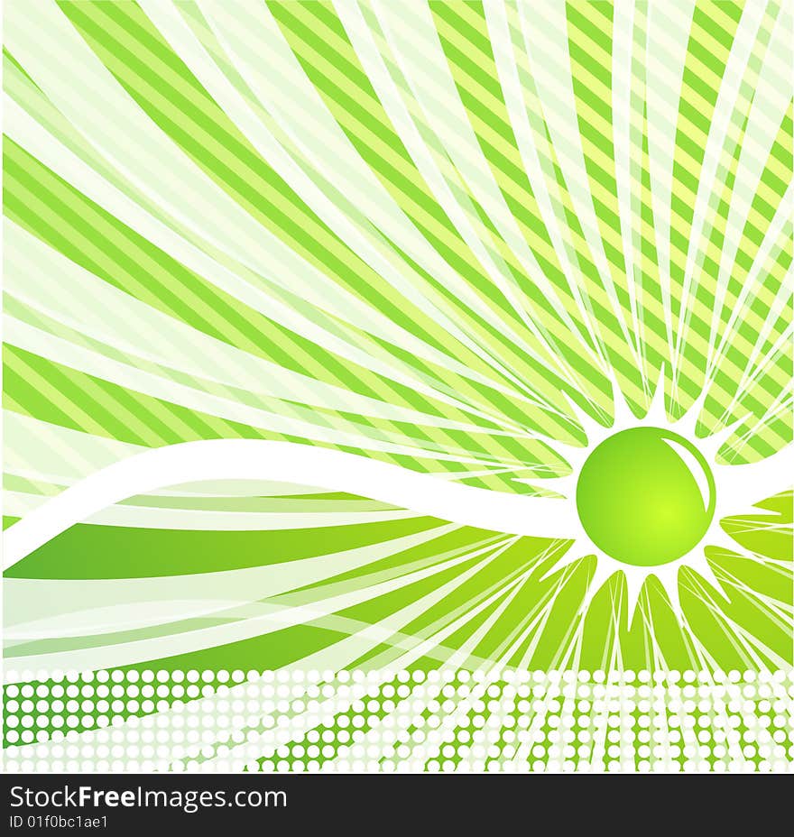 Abstract Green Background