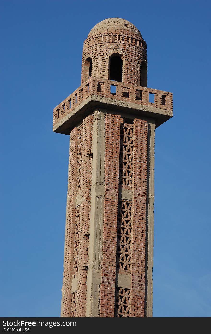 Mosque on a background blue sky, Khurgada, Egypt, Africa. Mosque on a background blue sky, Khurgada, Egypt, Africa