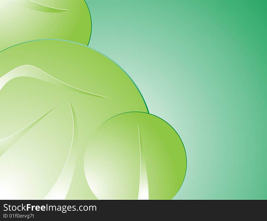 Abstract green background