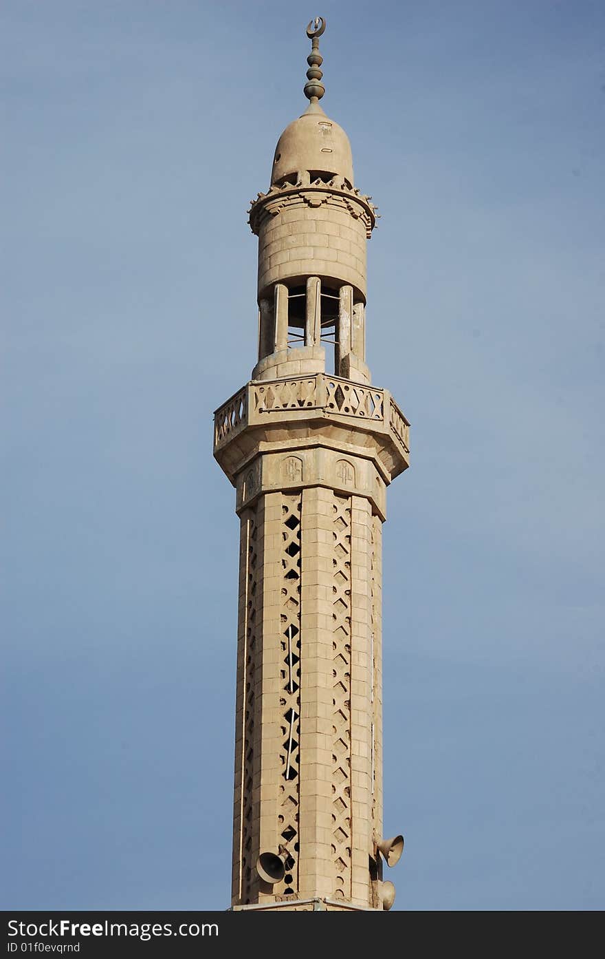 Mosque on a background blue sky, Khurgada, Egypt, Africa. Mosque on a background blue sky, Khurgada, Egypt, Africa