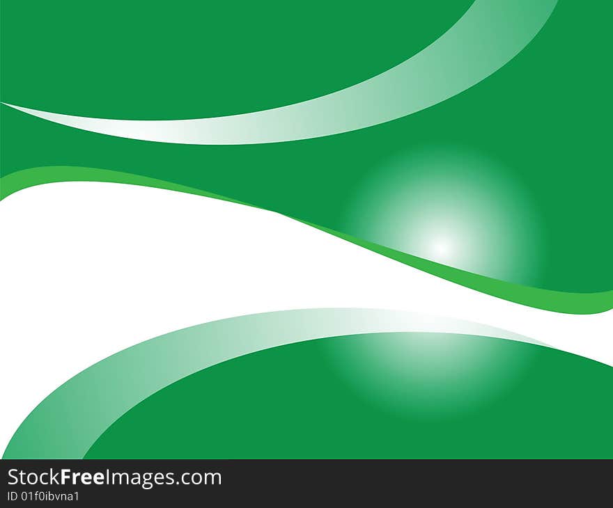 A very nice green background with wavy colors. A very nice green background with wavy colors.