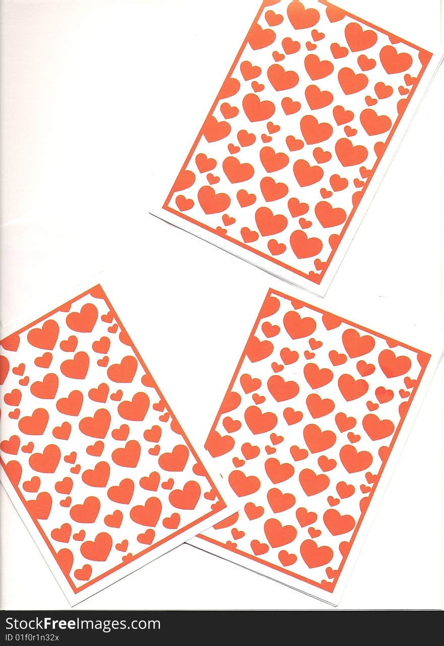 Illustration of love symbols on paper to celebrate Valentine. Illustration of love symbols on paper to celebrate Valentine.