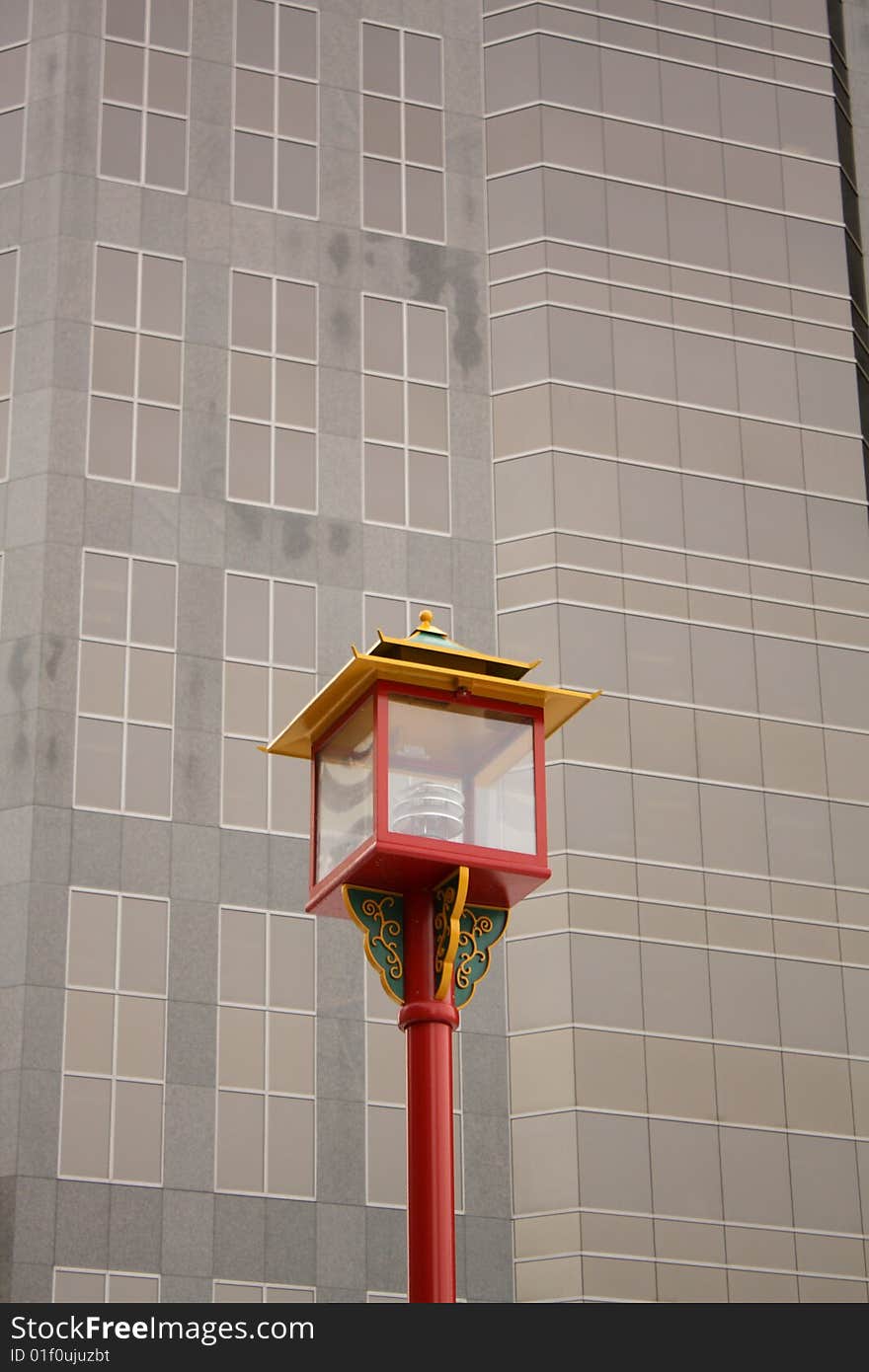 Chinese style road lamp