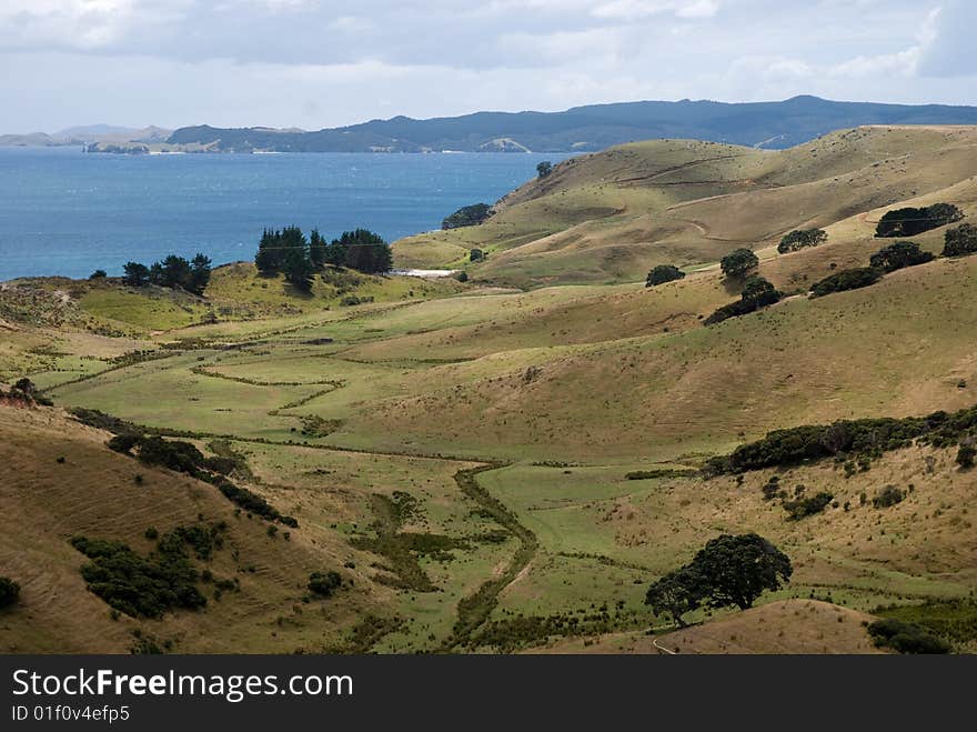 Opito bay in Coromandel Peninsular. Opito bay in Coromandel Peninsular