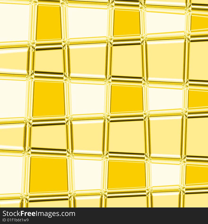 Cute yellow mosaic pattern background. Cute yellow mosaic pattern background