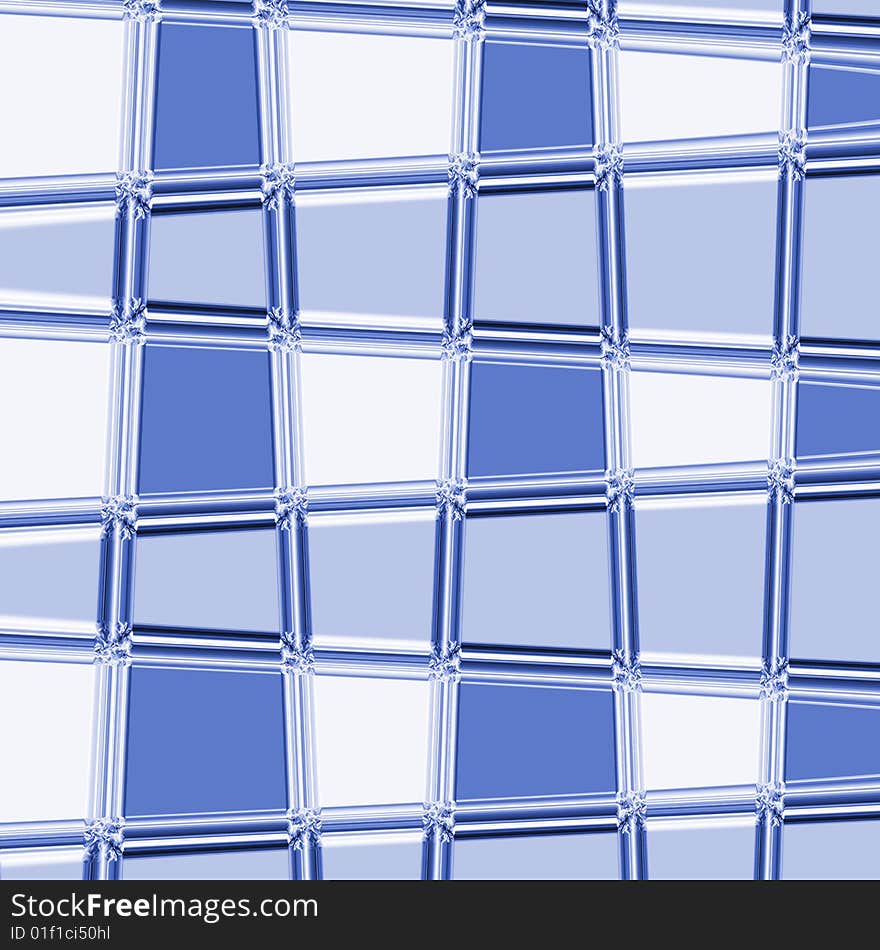 Cute blue mosaic texture