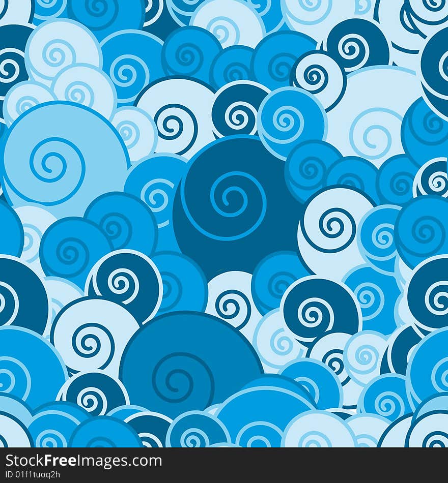 Seamless background Blue