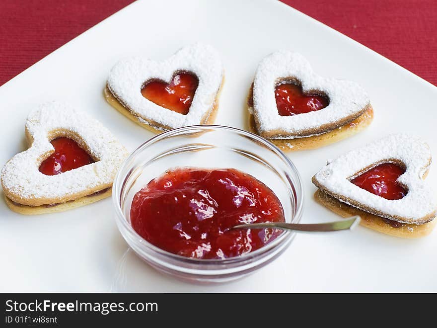 Heart cookie