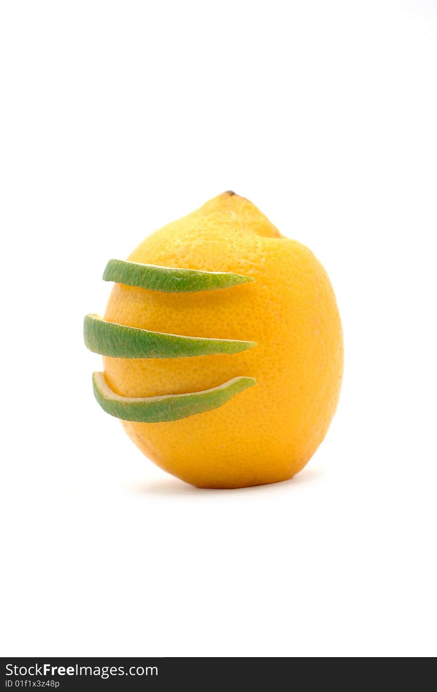 Healthy lemon fruit