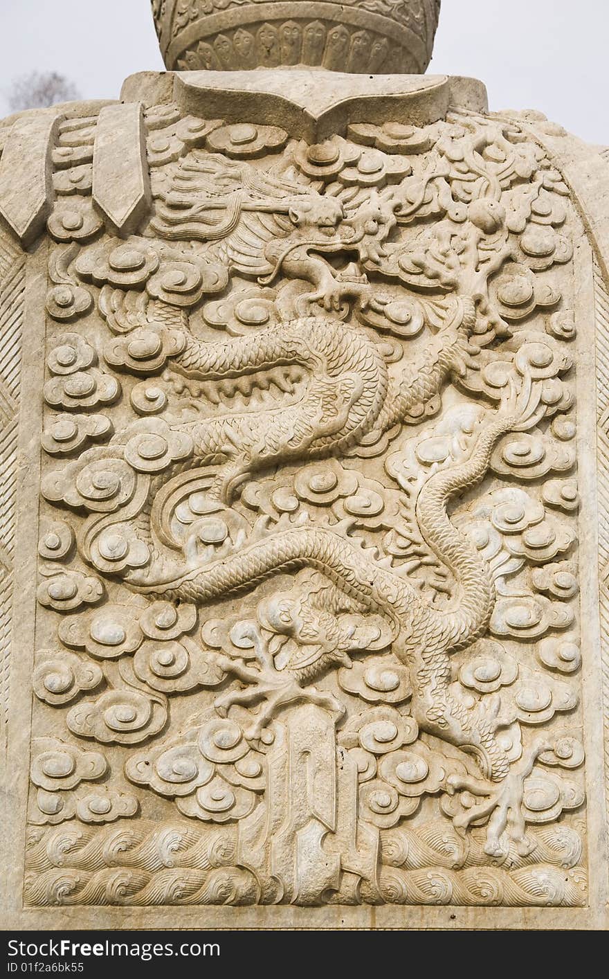 Stone carving