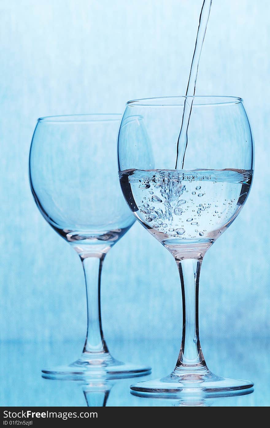 Glass of water