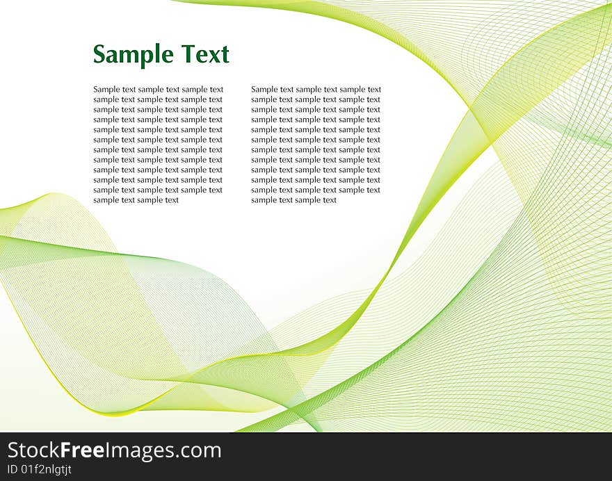 Abstract Green Background