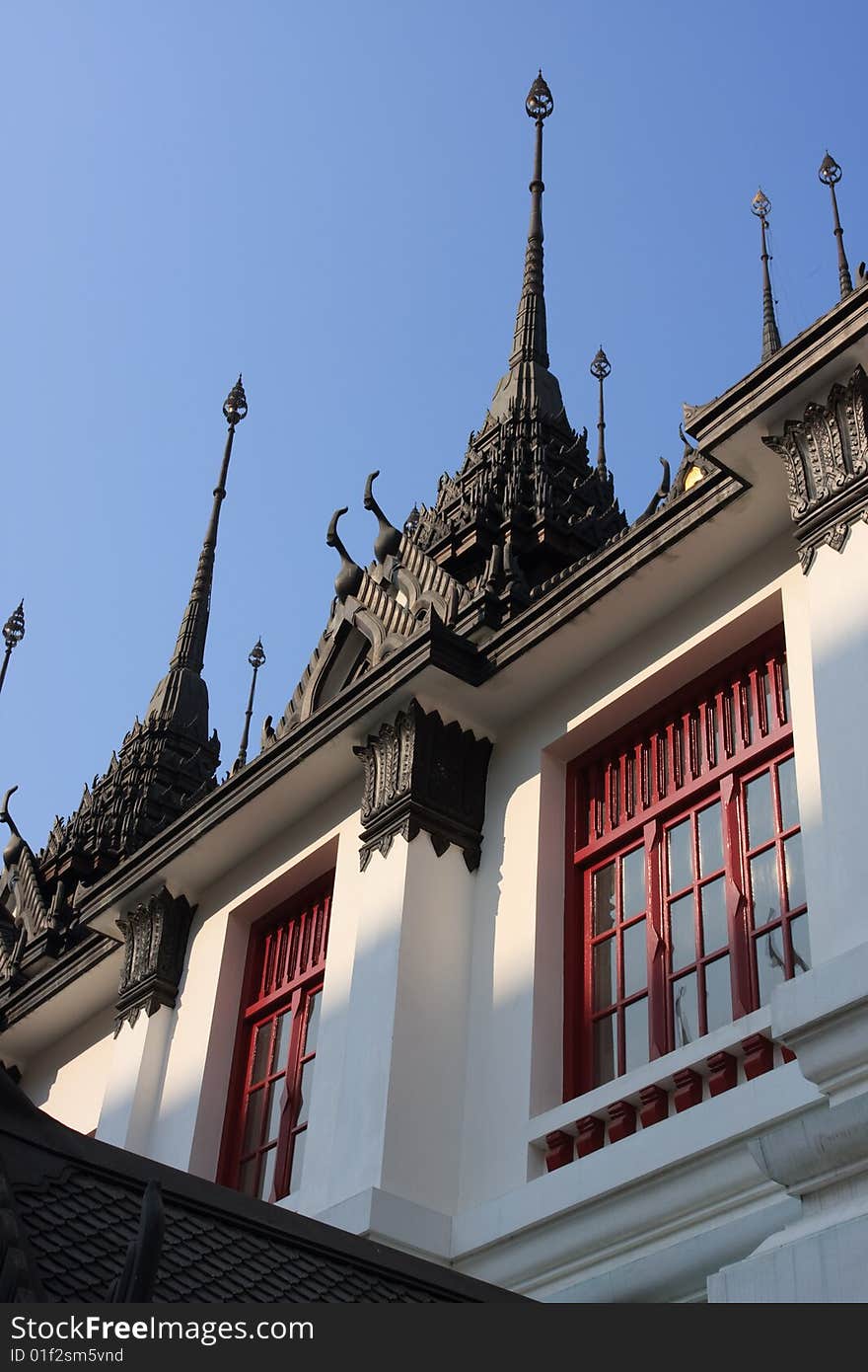 Thai Temple or Wat, is the place that combines Thai Arts and ancient artitectures inside.

Also, Thai temple is an attractive place for tourists to visit.

I took this picture in Rattanakosin island, Bangkok, Thailand. Thai Temple or Wat, is the place that combines Thai Arts and ancient artitectures inside.

Also, Thai temple is an attractive place for tourists to visit.

I took this picture in Rattanakosin island, Bangkok, Thailand.