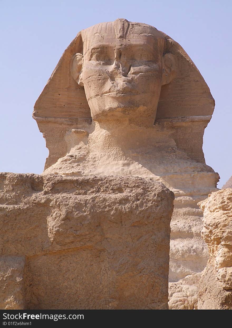 The Sphinx at Giza, Egypt