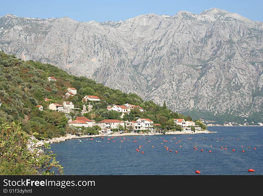 Boka-kotor bay, Montenegro, 
The Kotor Bay is based of several smaller broad gulfs, united by narrower channels, forming one of the finest natural ports in Europe and is flanked by an exceptionally rich variety of cultural monuments from all ages. Boka Kotorska was added to the list of twenty five the most beautiful bays in the world.