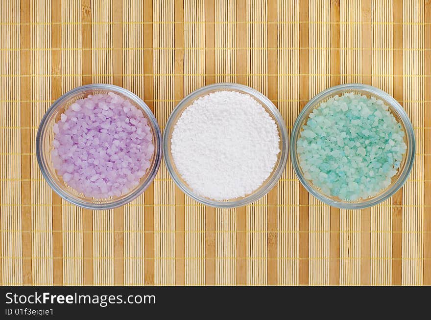 Colored Bath Salt