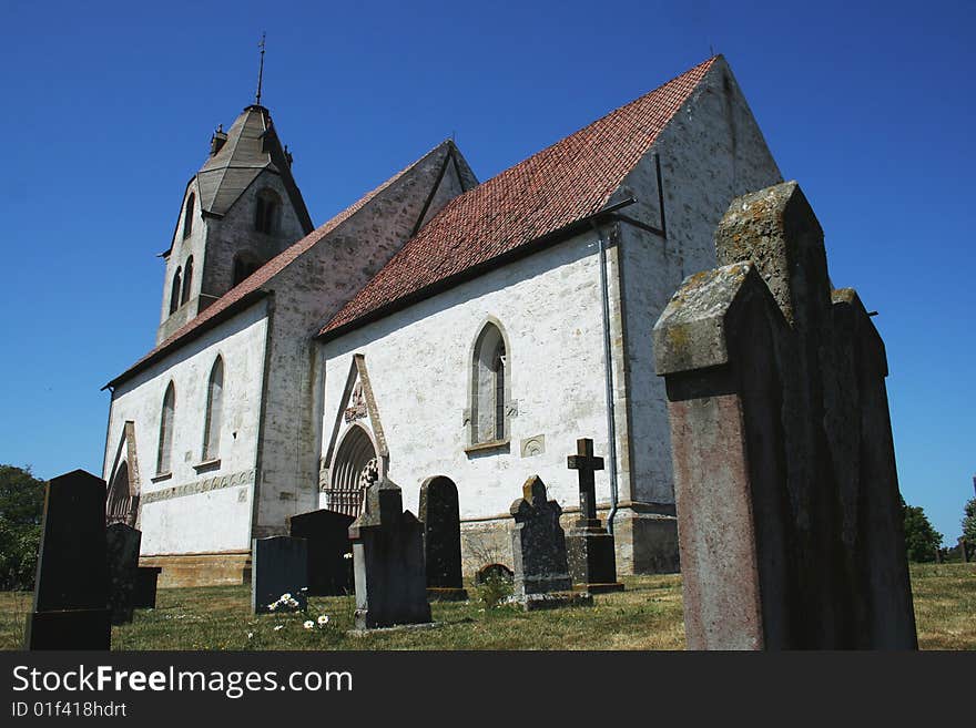 An old church from Gotland