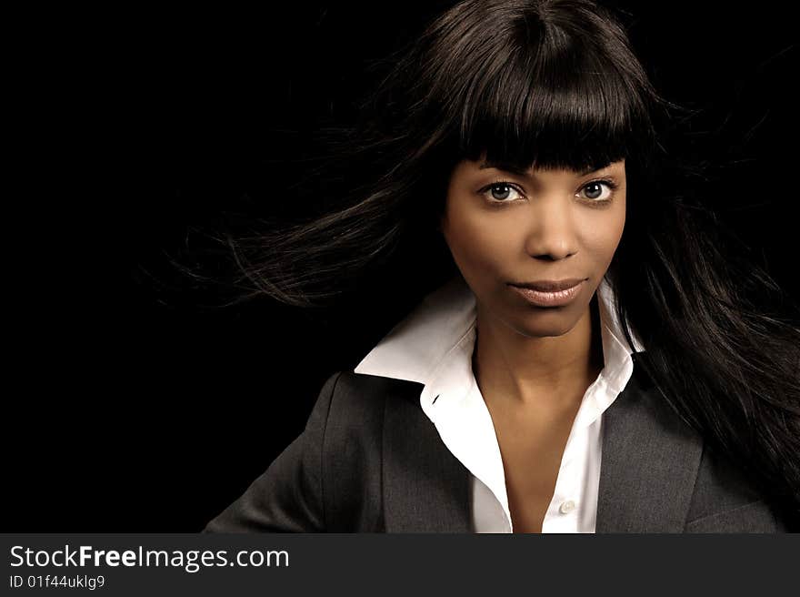 Nice Portrait of a successful Black Business Woman