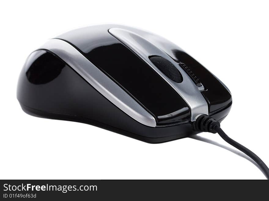 Computer mouse isolated