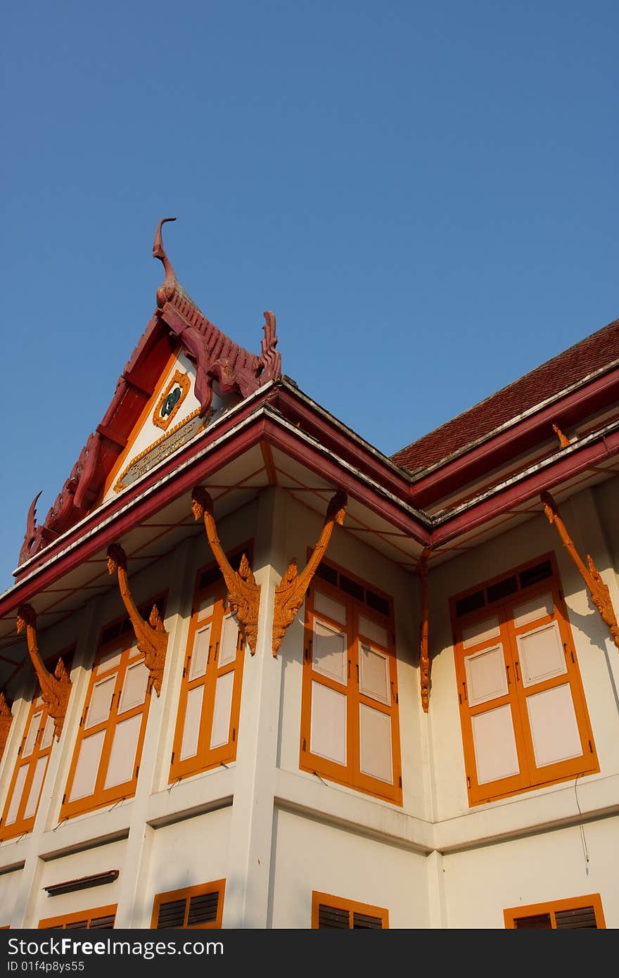 Thai Library in ancient temple