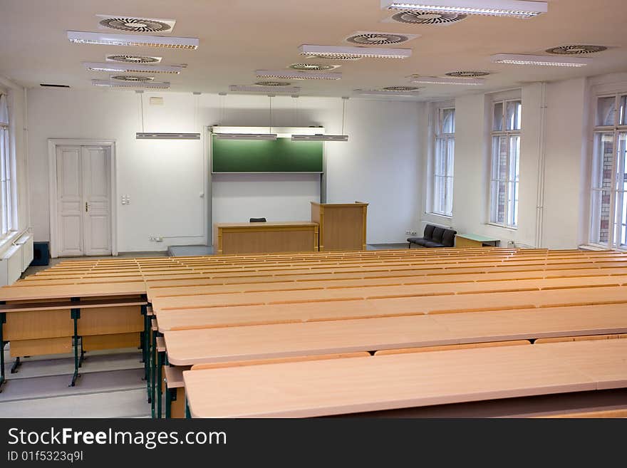 Empty Classroom