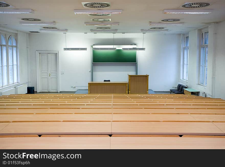 Empty Classroom