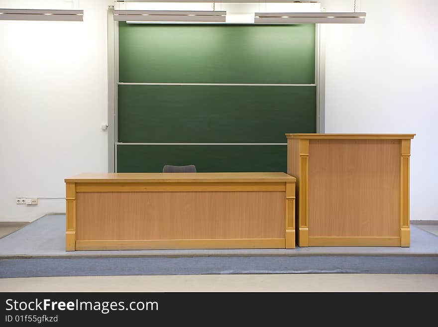 Empty Classroom