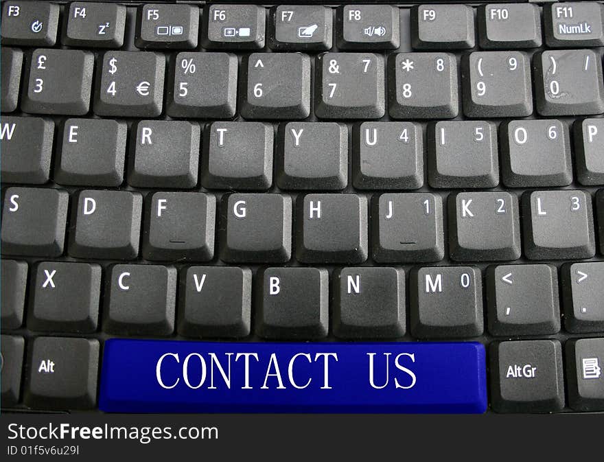 Keyboard - Contact Us