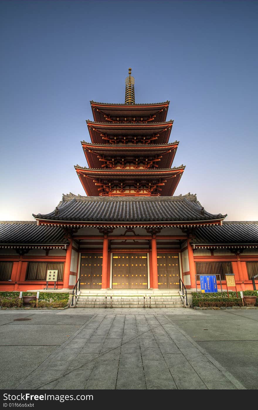 Temple In Japan