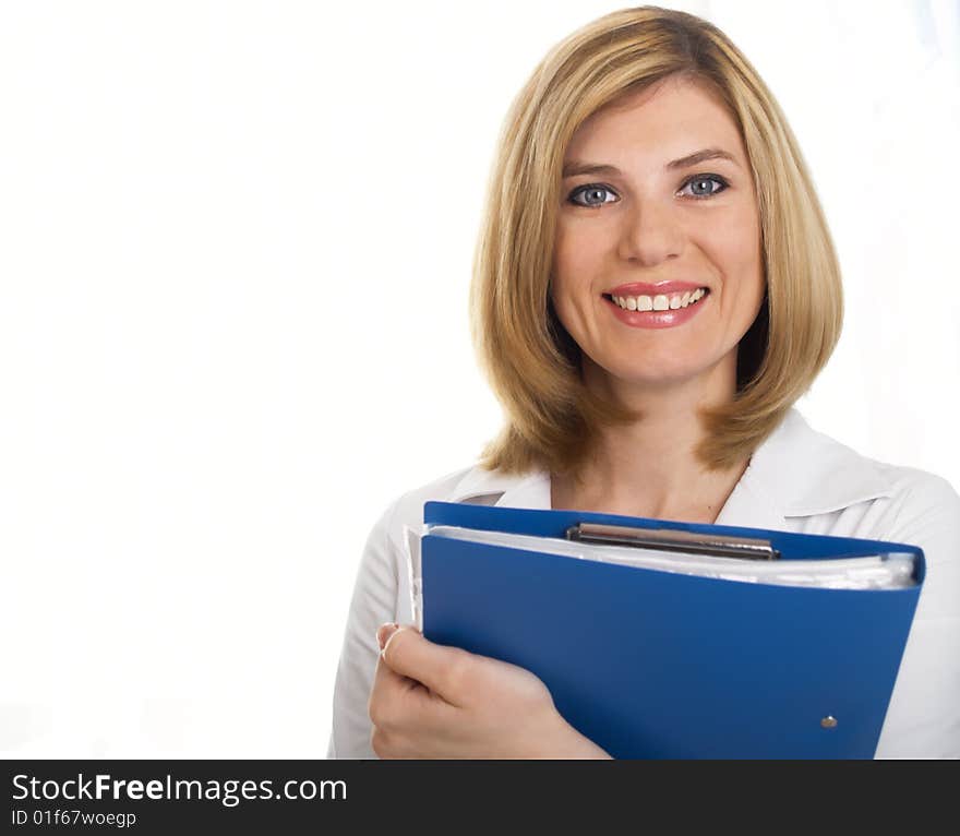 Businesswoman at office