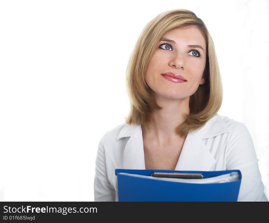 Businesswoman at office