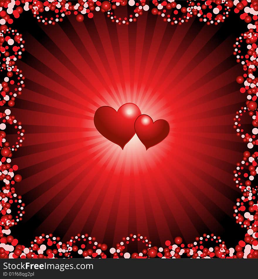 Valentine Background For Your Design