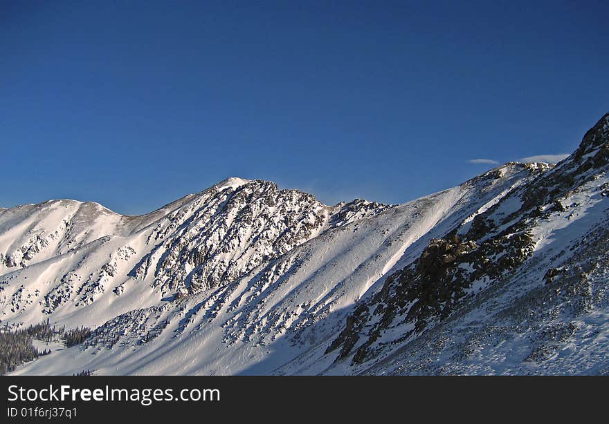 Mountain peaks